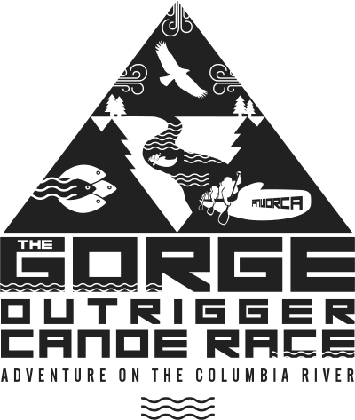 The Gorge Race Logo by Naim Ferguson